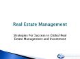 Real Estate Management PowerPoint PPT Presentation