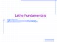 Lathe Fundamentals PowerPoint PPT Presentation
