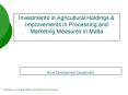 Investments in Agricultural Holdings PowerPoint PPT Presentation