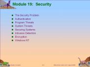 Module 19: Security