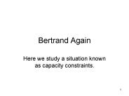 Bertrand Again
