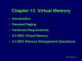 Virtual Memory 1 PowerPoint PPT Presentation