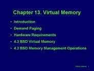 Virtual Memory 1
