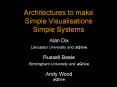 Architectures to make Simple Visualisations Simple Systems PowerPoint PPT Presentation