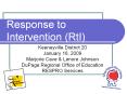 Response to Intervention (RtI) PowerPoint PPT Presentation