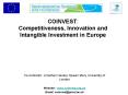 COINVEST: Competitiveness, Innovation and Intangible Investment in Europe PowerPoint PPT Presentation