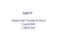 SMTP PowerPoint PPT Presentation