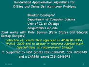 Randomized Approximation Algorithms for
