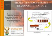 SHORT- TERM ACCESSIBLE TRANSPORT STRATEGY