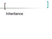 Inheritance