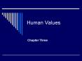 Human Values PowerPoint PPT Presentation