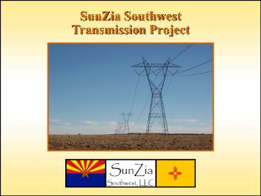 SunZia Project Description