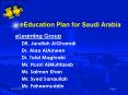 ???? ??????? ?????????? ???????? ???????? ??????????? eEducation Plan for Saudi Arabia PowerPoint PPT Presentation