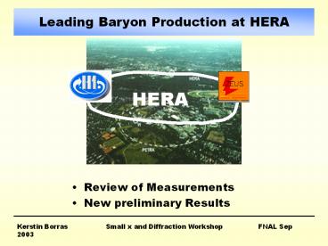 Leading Baryon Production at HERA