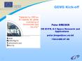 GEMS Kick-off PowerPoint PPT Presentation