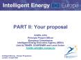 PART II: Your proposal PowerPoint PPT Presentation
