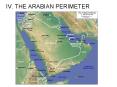 IV' THE ARABIAN PERIMETER PowerPoint PPT Presentation
