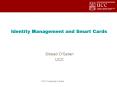 Identity Management and Smart Cards PowerPoint PPT Presentation