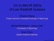 UV to Mid-IR SEDs of Low Redshift Quasars