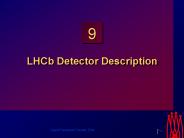 LHCb Detector Description
