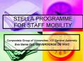 STELLA PROGRAMME FOR STAFF MOBILITY PowerPoint PPT Presentation