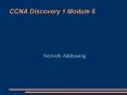 CCNA Discovery 1 Module 5 PowerPoint PPT Presentation