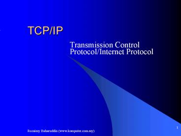 TCPIP