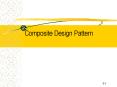 Composite Design Pattern PowerPoint PPT Presentation