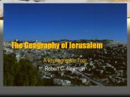The Geography of Jerusalem