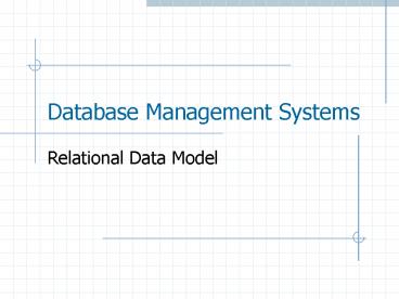 Database Management Systems