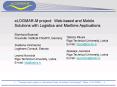 eLOGMARM project: Webbased and Mobile Solutions with Logistics and Maritime Applications Eberhard Bl PowerPoint PPT Presentation