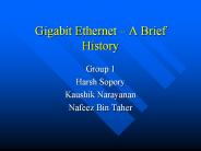 Gigabit Ethernet 