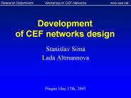 Development of CEF networks design