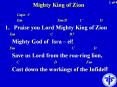 Mighty King of Zion PowerPoint PPT Presentation