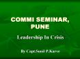 COMMI SEMINAR, PUNE PowerPoint PPT Presentation