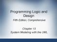 Programming Logic and Design Fifth Edition, Comprehensive PowerPoint PPT Presentation