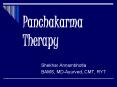 Panchakarma Therapy PowerPoint PPT Presentation