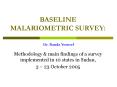 BASELINE MALARIOMETRIC SURVEY: PowerPoint PPT Presentation