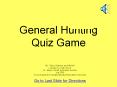General Hunting PowerPoint PPT Presentation