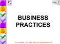 BUSINESS PRACTICES PowerPoint PPT Presentation