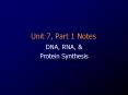 Unit 7, Part 1 Notes PowerPoint PPT Presentation