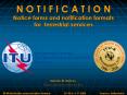 N O T I F I C A T I O N Notice forms and notification formats for terrestrial services PowerPoint PPT Presentation