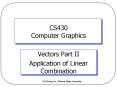 CS430 Computer Graphics PowerPoint PPT Presentation