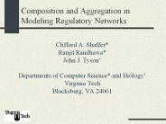 Composition%20and%20Aggregation%20in%20Modeling%20Regulatory%20Networks