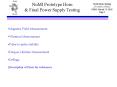 NuMI Horn Testing PowerPoint PPT Presentation