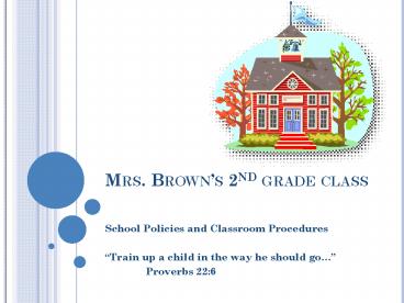Mrs' Browns 2nd grade class