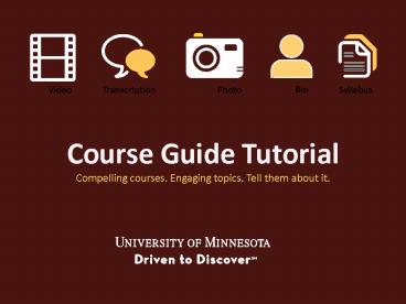 presentation player overlay
