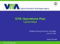 VITA Operations Plan Lynne Wasz PowerPoint PPT Presentation