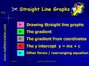 Straight Line Graphs