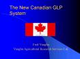 The New Canadian GLP System PowerPoint PPT Presentation